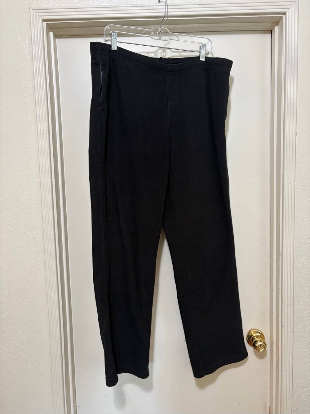 COLUMBIA FIELD GEAR BLACK FLEECE PANTS MEN’S SIZE LARGE